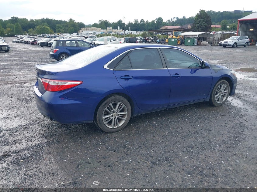 TOYOTA CAMRY 2016 VIN 4T1BF1FK4GU538964