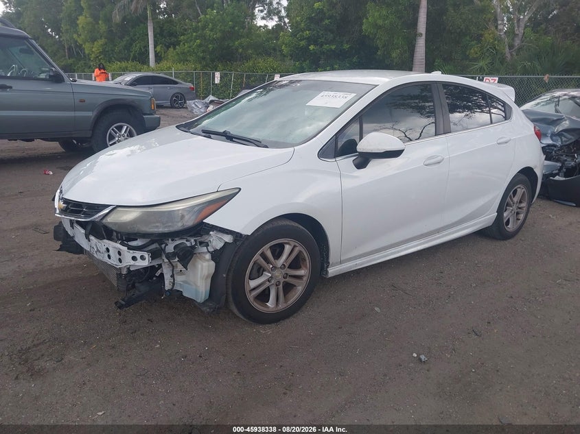 CHEVROLET CRUZE 2018 VIN 3G1BE6SM9JS524859