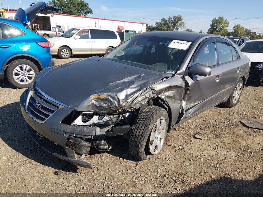 Vin: 5npet4ac3ah576036, lot: 46437533, hyundai sonata gls 20102