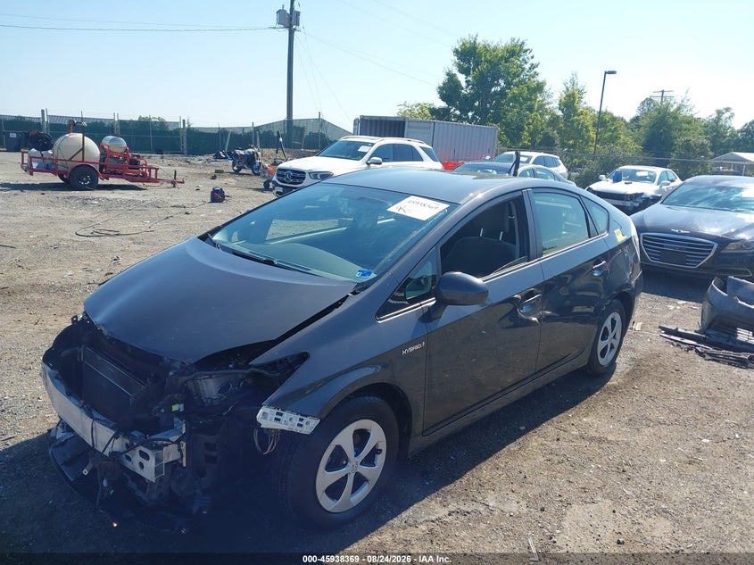 2015 Toyota Prius, Front End, IAAI, VIN JTDKN3DUXF0401296 — photo 2