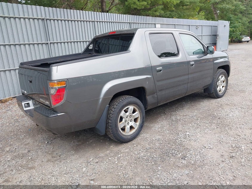 2008 HONDA RIDGELINE auction photo 4