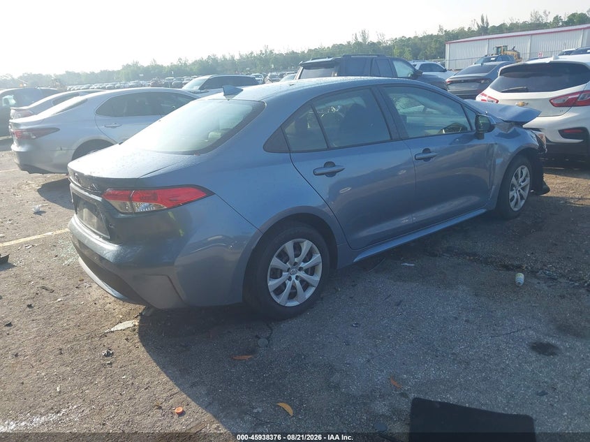 Vin: jtdepmae2n3011364, lot: 46437548, toyota corolla le 20224