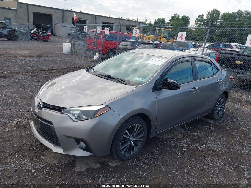 2016 Toyota Corolla, Удар сзади, IAAI, VIN 2T1BURHEXGC504234 — фото 2