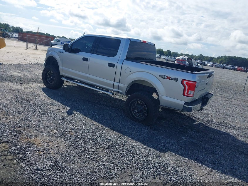 Vin: 1ftew1ef7hfa48580, lot: 46437597, ford f-150 xlt 20173
