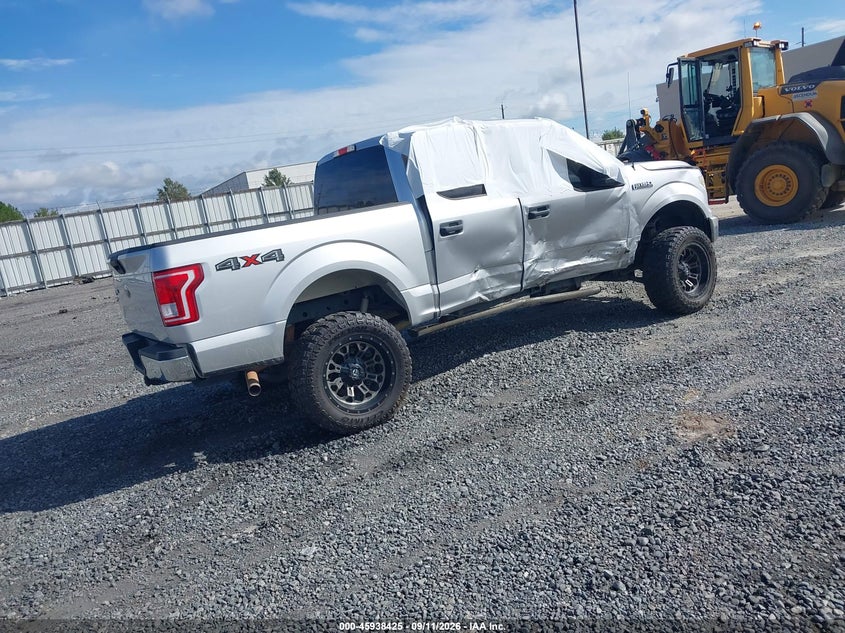 Vin: 1ftew1ef7hfa48580, lot: 46437597, ford f-150 xlt 20174