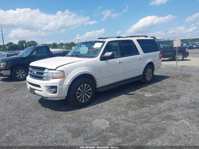 2017 Ford Expedition, Удар спереду, IAAI, VIN 1FMJK1JT1HEA32348 — фото 2