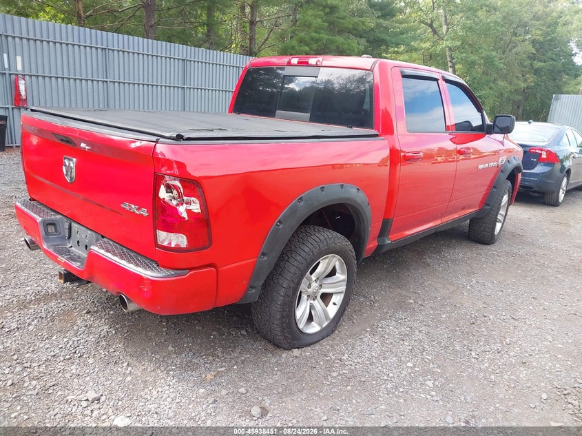 RAM RAM 1500 2011 VIN 1D7RV1CT2BS643709