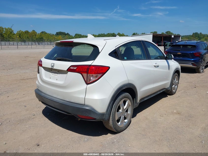 Vin: 3czru5h38gm735205, lot: 46437634, honda hr-v lx 20164
