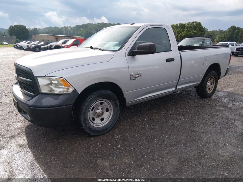 Vin: 3c6jr6dg4kg503928, lot: 46437646, ram 1500 classic tradesman  4x2 8' box 20192
