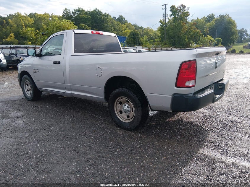 Vin: 3c6jr6dg4kg503928, lot: 46437646, ram 1500 classic tradesman  4x2 8' box 20193