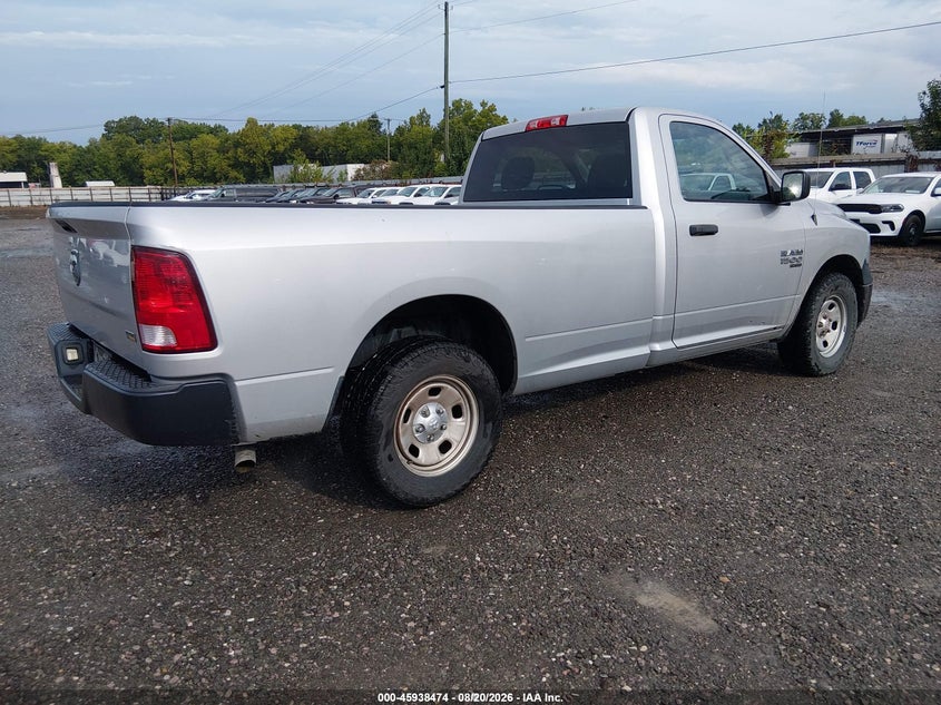 Vin: 3c6jr6dg4kg503928, lot: 46437646, ram 1500 classic tradesman  4x2 8' box 20194