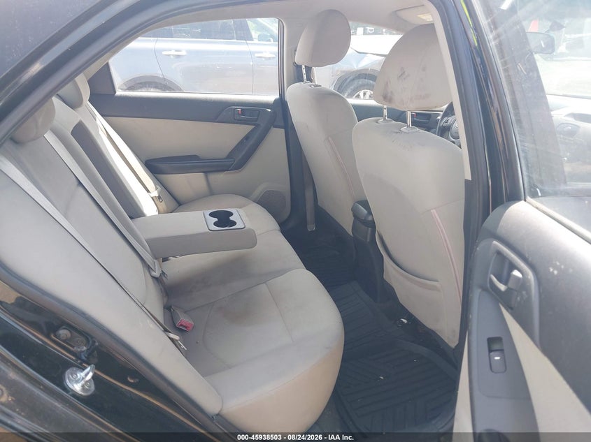 2010 KIA FORTE SEDAN 2.0L I-4 DOHC, VVT, 156HP