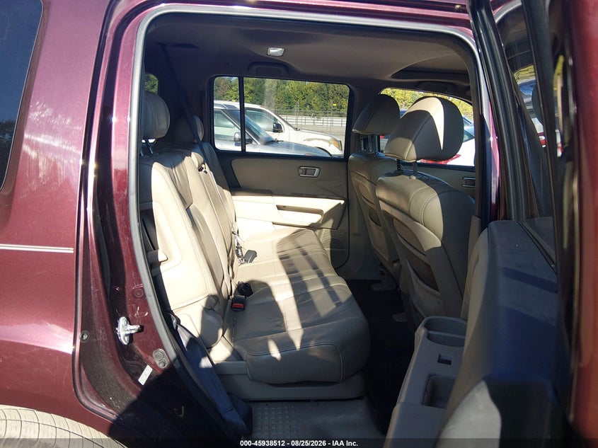 HONDA PILOT 2011 VIN 5FNYF4H52BB017119