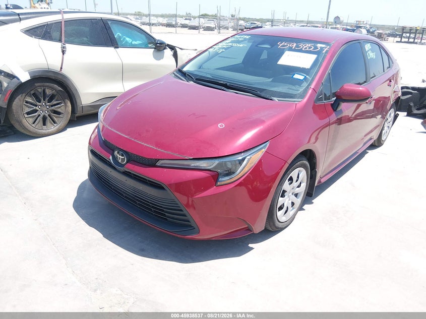 2024 Toyota Corolla, Удар ззаду, IAAI, VIN 5YFB4MDE9RP178051 — фото 2