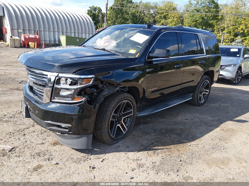 2017 Chevrolet Tahoe, Удар спереду, IAAI, VIN 1GNSKCKC8HR222263 — фото 2