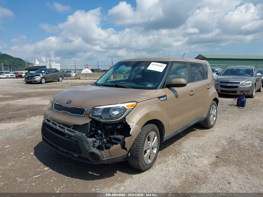 2016 Kia Soul, Удар спереду, IAAI, VIN KNDJN2A20G7269621 — фото 2