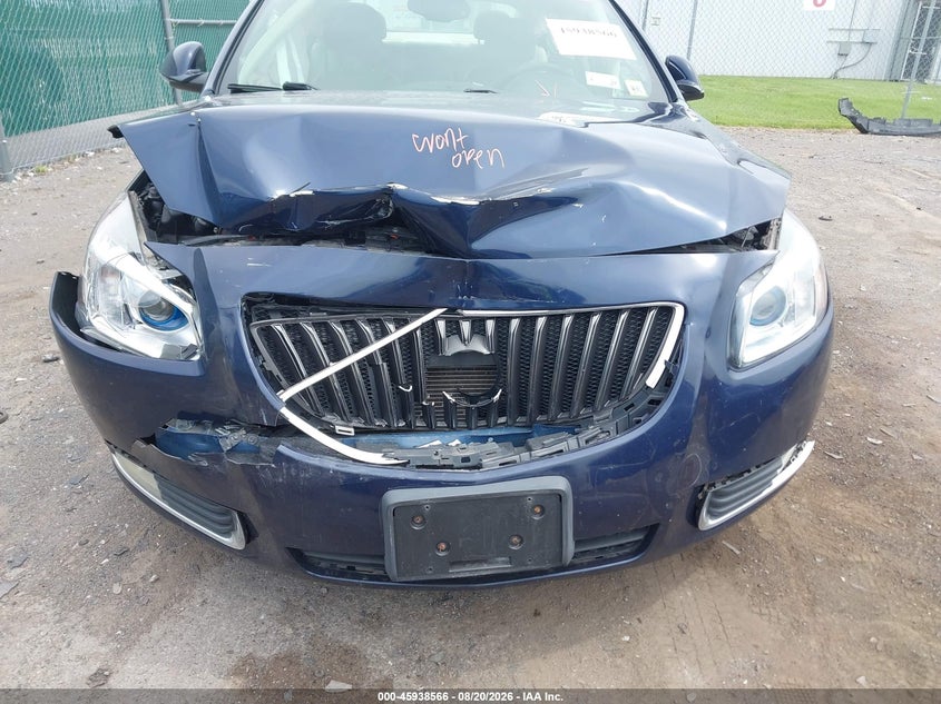 BUICK REGAL 2012 VIN 2G4GT5GK5C9149343