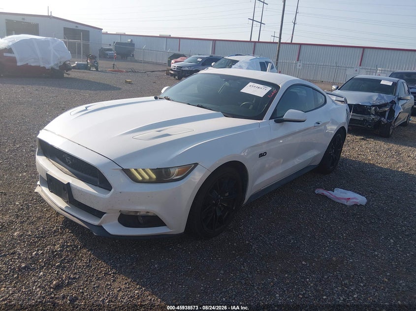 2017 Ford Mustang, Right Side, IAAI, VIN 1FA6P8CF3H5228955 — photo 2
