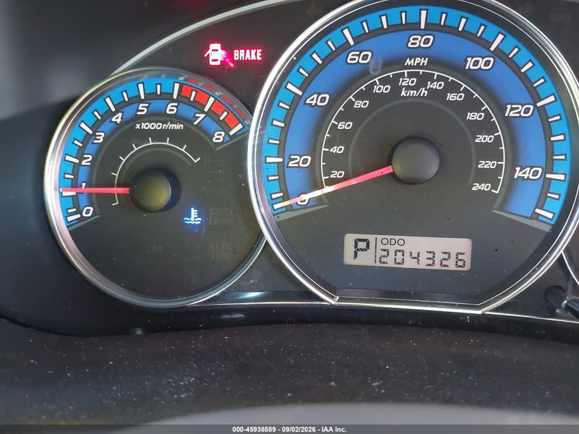 2009 SUBARU FORESTER auction photo 7