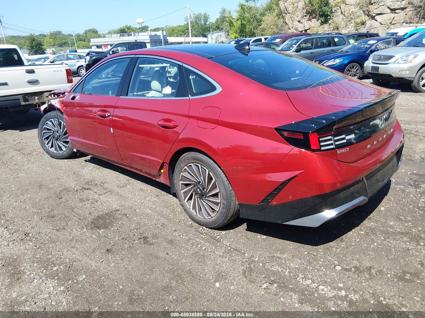 2025 HYUNDAI SONATA HYBRID auction photo 3