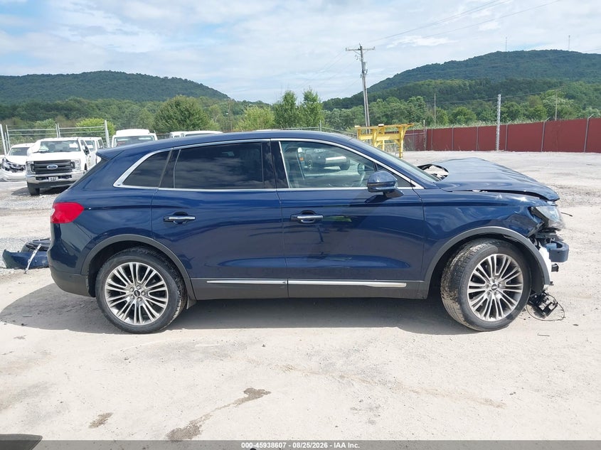 LINCOLN MKX 2018 VIN 2LMPJ8LR9JBL43118