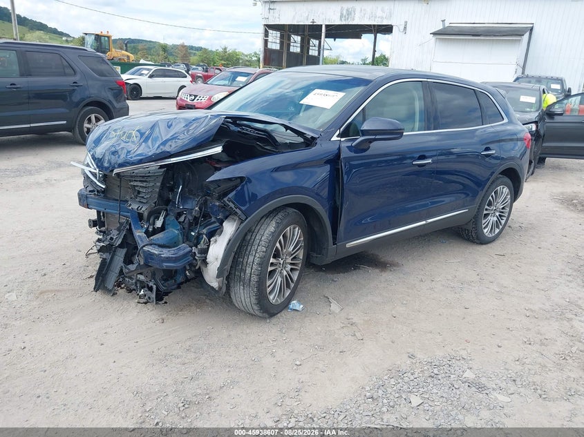 2018 Lincoln MKX, Front End, IAAI, VIN 2LMPJ8LR9JBL43118 — photo 2
