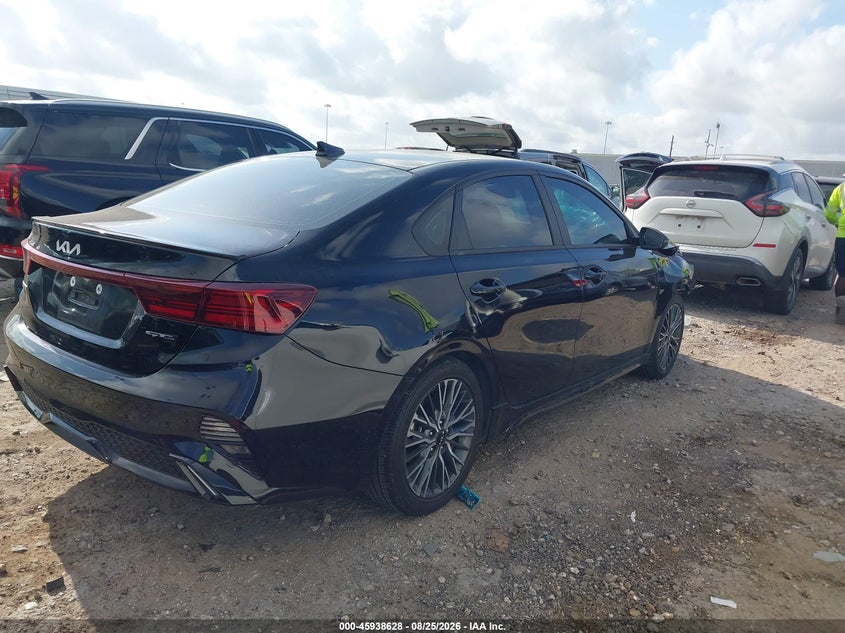 Vin: 3kpf54adxpe596479, lot: 46437800, kia forte gt-line 20234