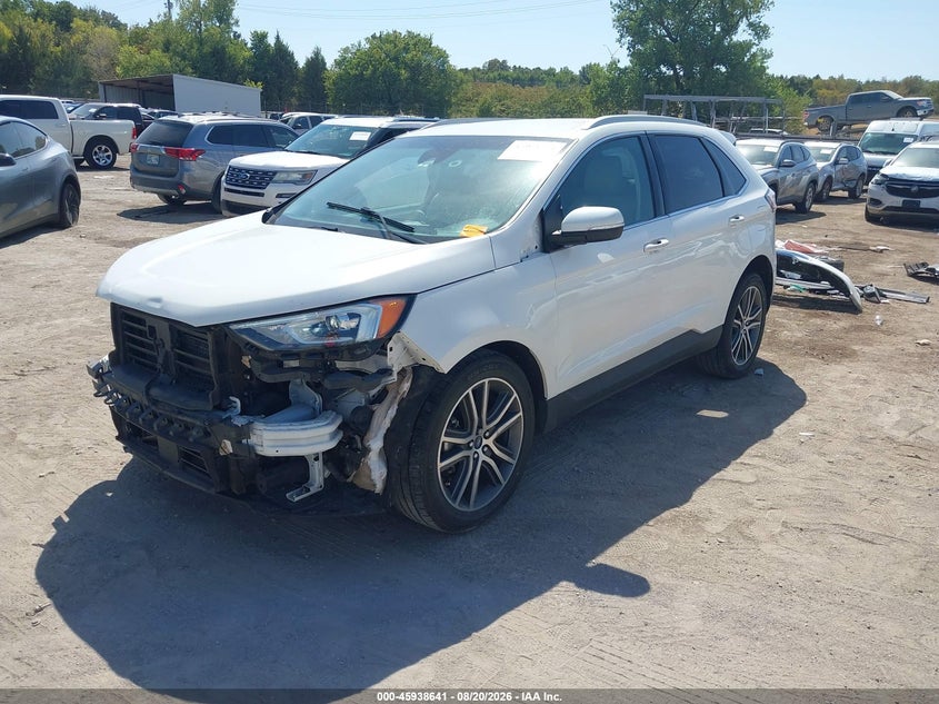 2020 Ford Edge, Front End, IAAI, VIN 2FMPK3K9XLBA20535 — photo 2