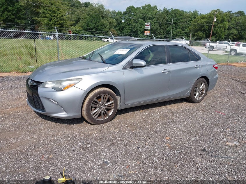 2016 Toyota Camry, Правый зад, IAAI, VIN 4T1BF1FK3GU547994 — фото 2