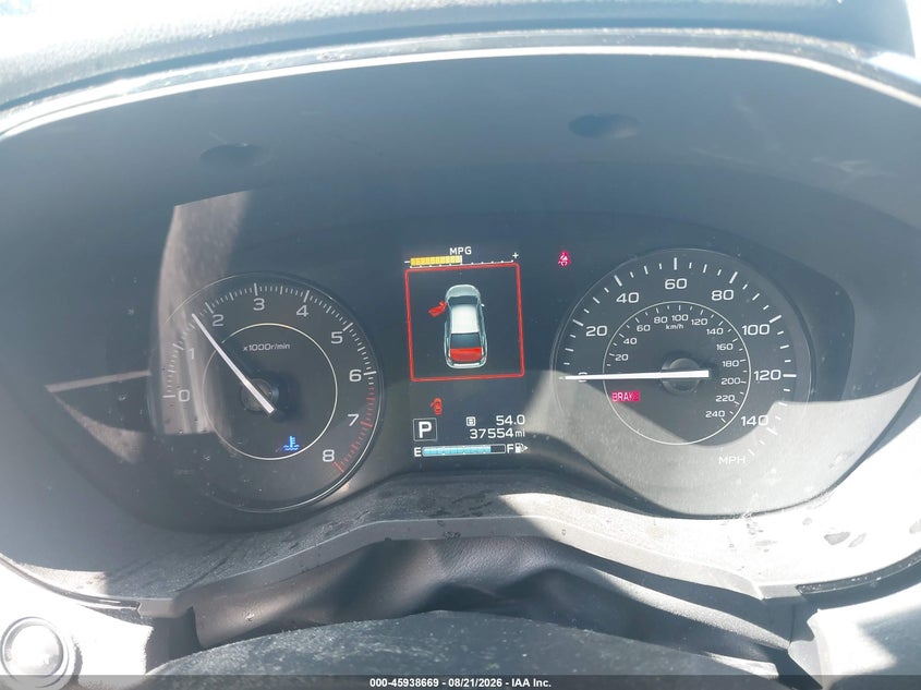 SUBARU IMPREZA 2022 VIN 4S3GKAB64N3608237