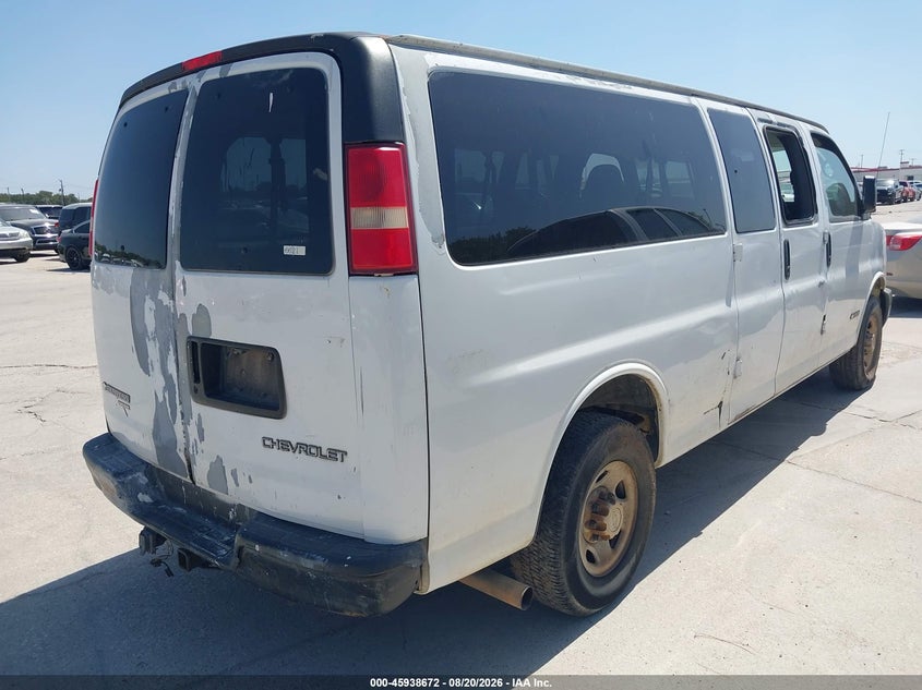 CHEVROLET EXPRESS PASSENGER 2005 VIN 1GAHG39U051266621