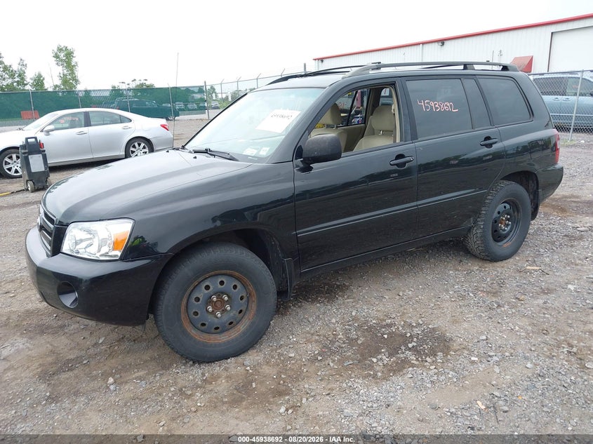 2006 Toyota Highlander, Обычный износ, IAAI, VIN JTEEP21A960137978 — фото 2