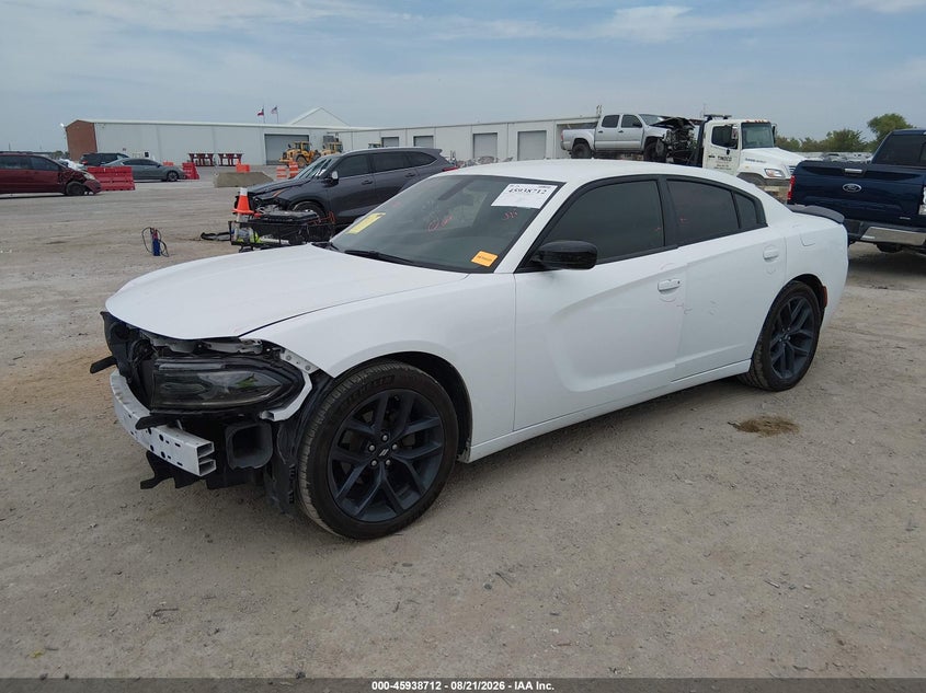 2019 Dodge Charger, Удар спереди, IAAI, VIN 2C3CDXBG6KH732589 — фото 2