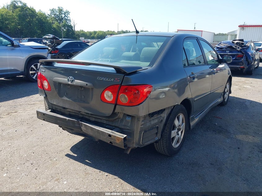 2007 TOYOTA COROLLA SEDAN 1.8L I-4 DOHC, VVT, 126HP