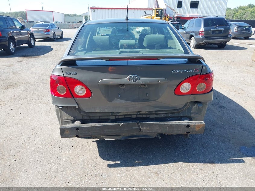 2007 TOYOTA COROLLA SEDAN 1.8L I-4 DOHC, VVT, 126HP