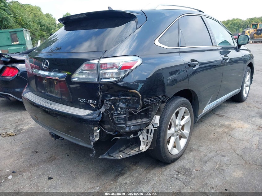2011 LEXUS RX 350 auction photo 4