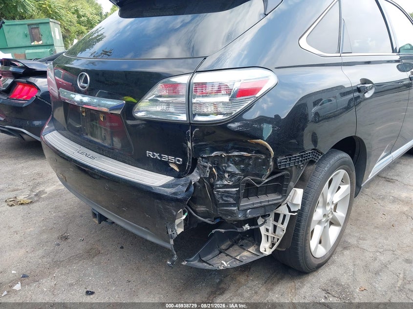 2011 LEXUS RX 350 auction photo 6