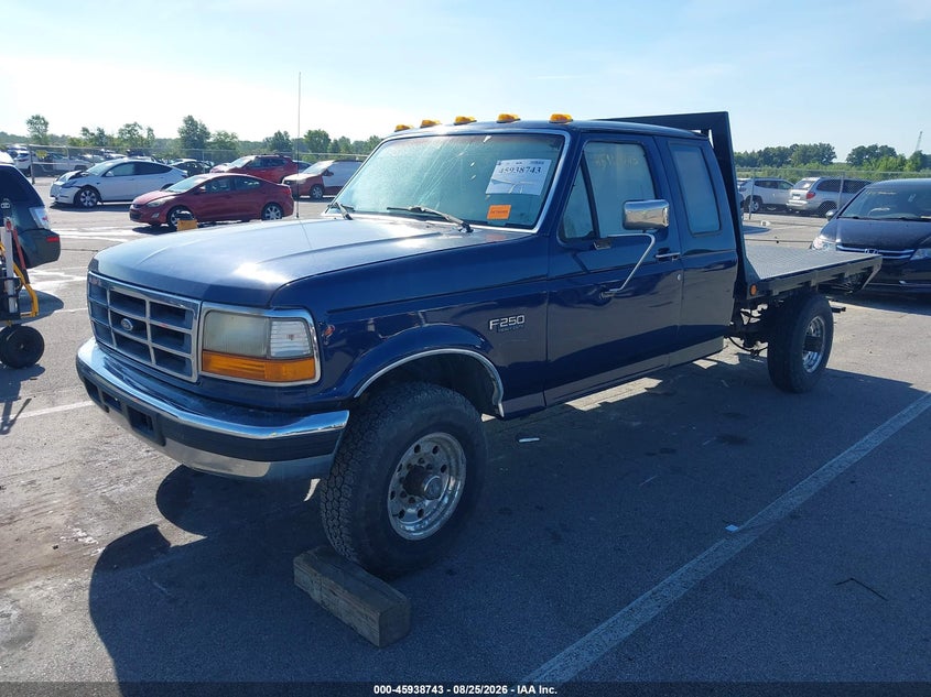 1997 Ford F250, Flood, IAAI, VIN 1FTHX26FXVED01410 — photo 2