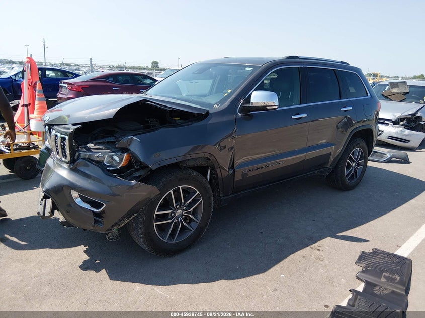 Vin: 1c4rjfbg2jc422580, lot: 46437917, jeep grand cherokee limited 4x4 20182