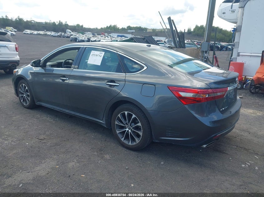 2016 TOYOTA AVALON auction photo 3