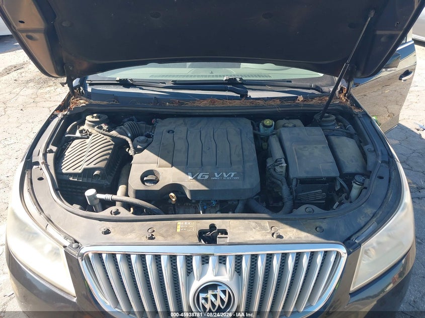 BUICK LACROSSE 2012 VIN 1G4GD5E38CF201385