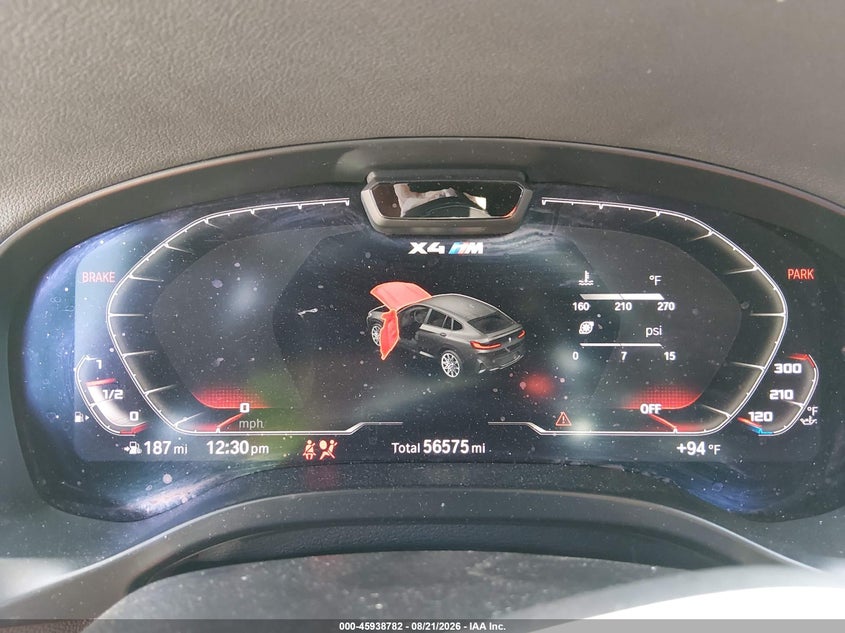 BMW X4 M 2023 VIN 5YM23EC05P9P68840