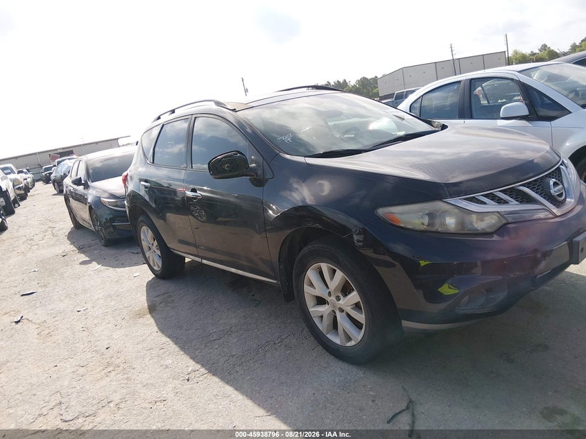 2012 NISSAN MURANO auction photo 1