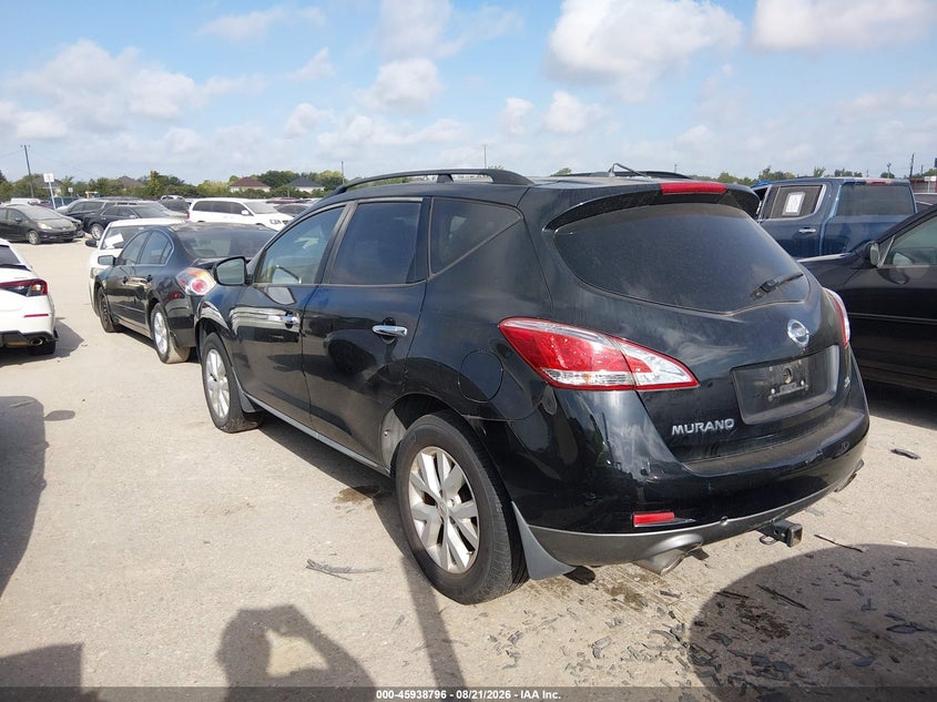 2012 NISSAN MURANO auction photo 3