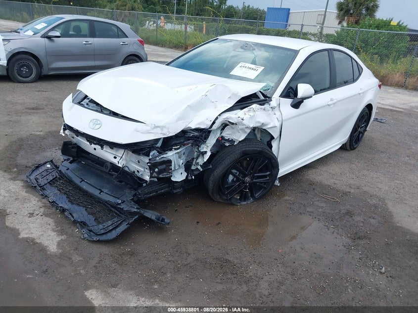 2026 Toyota Camry, Front End, IAAI, VIN 4T1DAACK6TU769077 — photo 2
