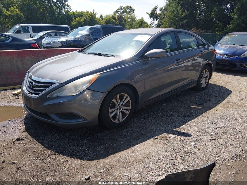2013 Hyundai Sonata, Звичайний знос, IAAI, VIN 5NPEB4ACXDH655887 — фото 2