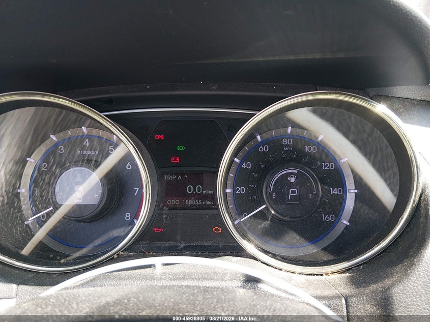 2013 HYUNDAI SONATA auction photo 7