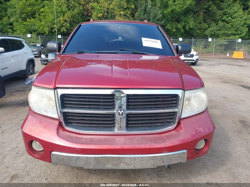 DODGE DURANGO 2008 VIN 1D8HB58258F129118