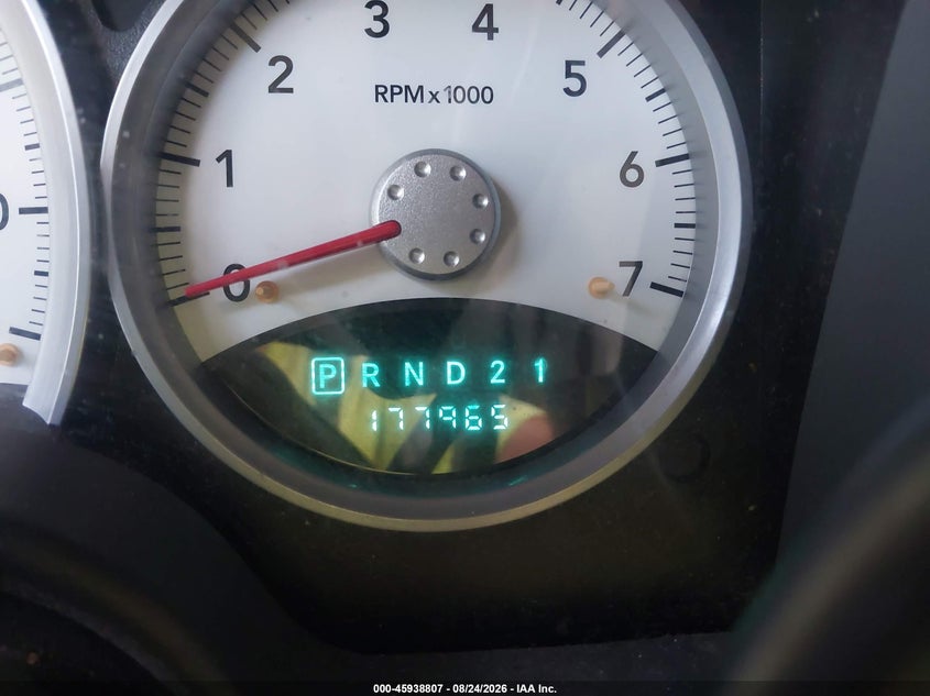 DODGE DURANGO 2008 VIN 1D8HB58258F129118