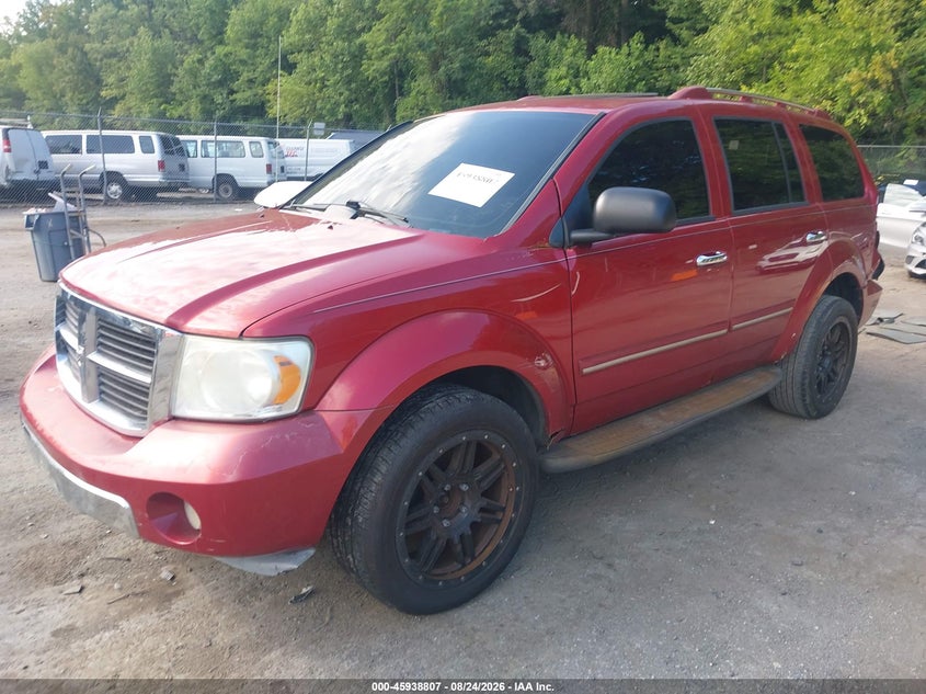 DODGE DURANGO 2008 VIN 1D8HB58258F129118